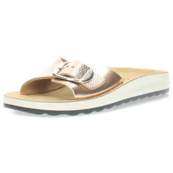 Rosé gouden slippers