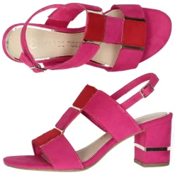 Roze sandalen