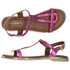 Roze sandalen