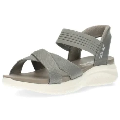Taupe sandalen
