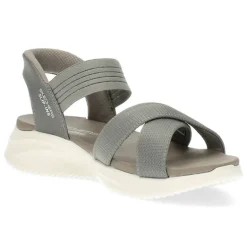 Taupe sandalen