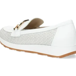 Witte loafers