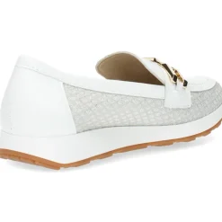 Witte loafers