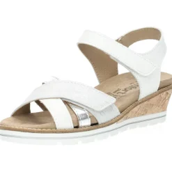 Witte sandalen