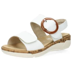 Witte sandalen