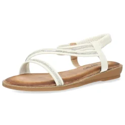 Witte sandalen