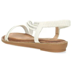 Witte sandalen