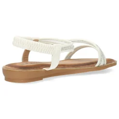 Witte sandalen