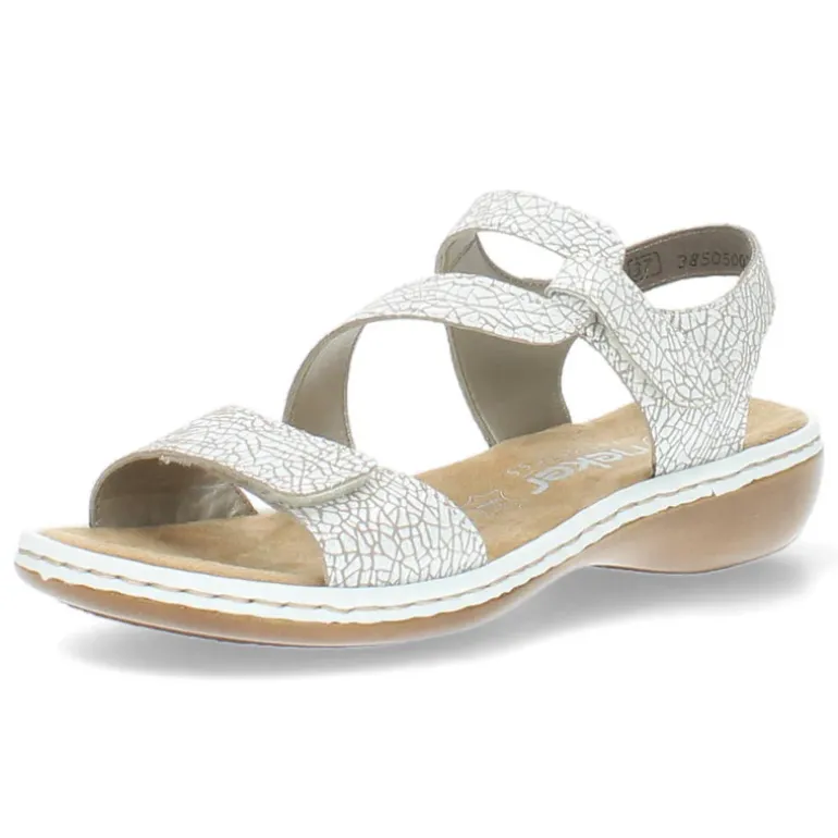 Witte sandalen