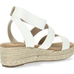 Witte sandalen