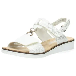 Witte sandalen