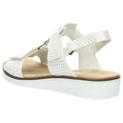 Witte sandalen