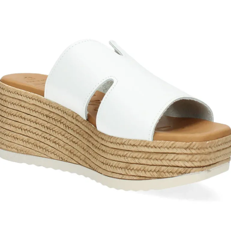 Witte slippers