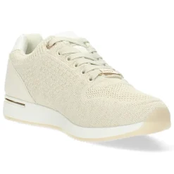 Zandkleurige sneakers