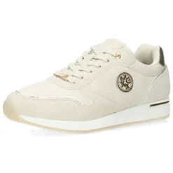 Zandkleurige sneakers