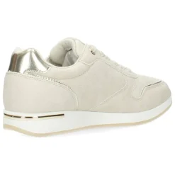 Zandkleurige sneakers