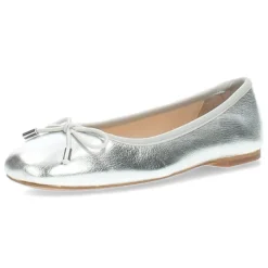 Zilveren ballerina's