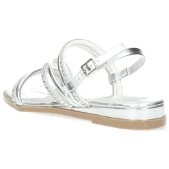 Zilveren sandalen