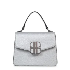 Zilveren schoudertas