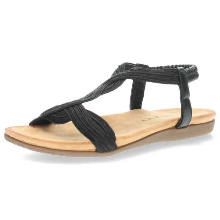 Zwarte sandalen