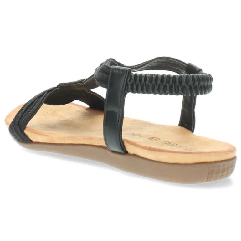 Zwarte sandalen