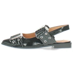 Zwarte slingbacks