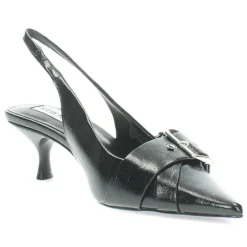 Zwarte slingbacks