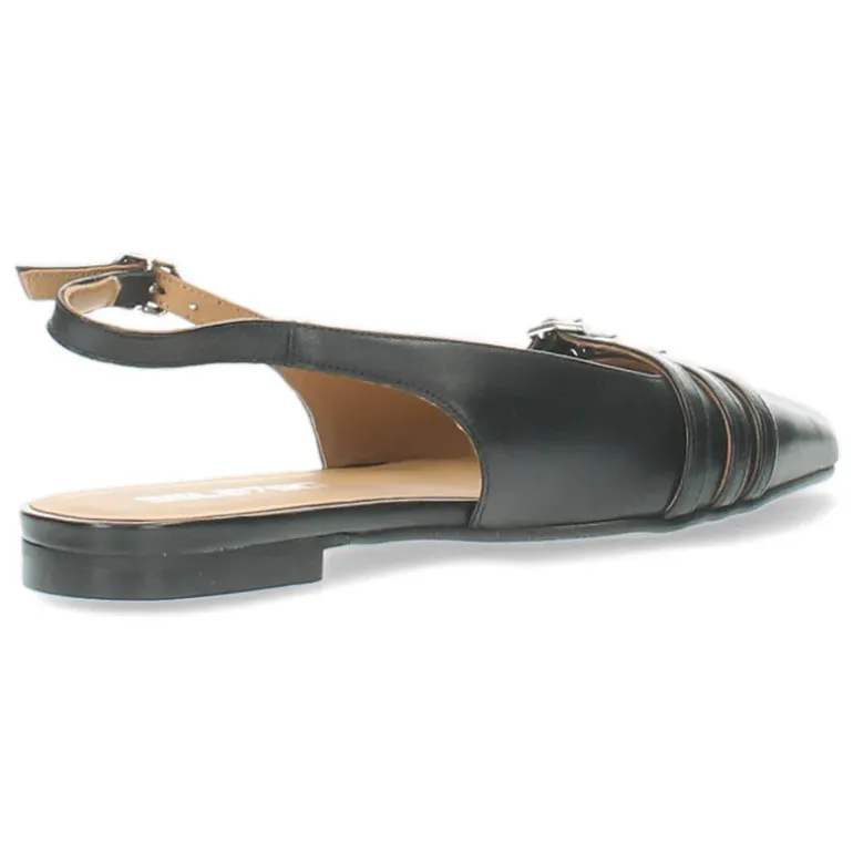 Zwarte slingbacks
